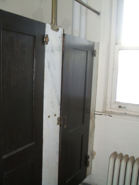 Womens Bathroom before